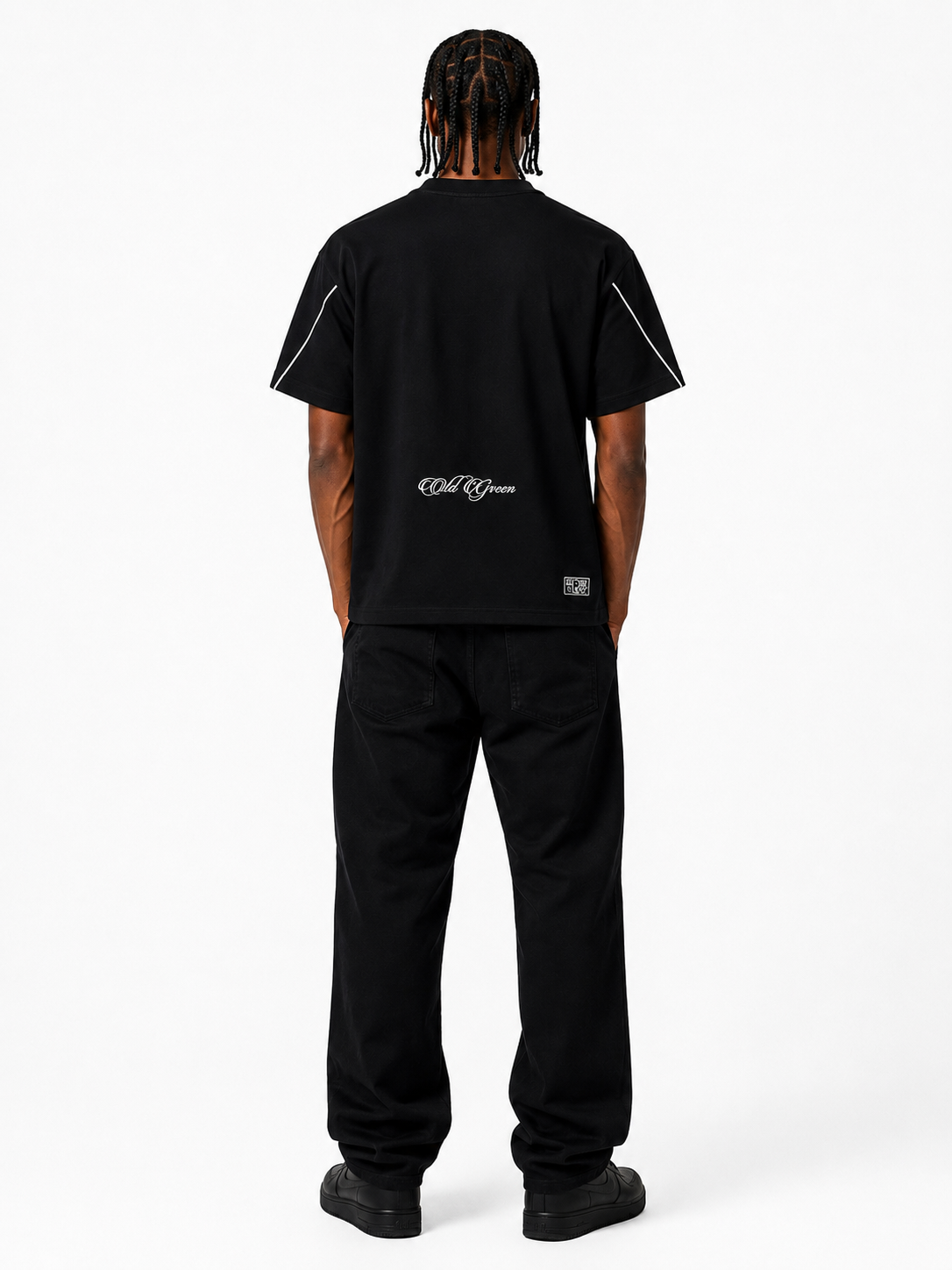 Camiseta Cursiva Lineas