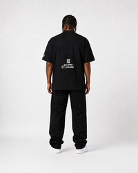 Camiseta Negra estampada