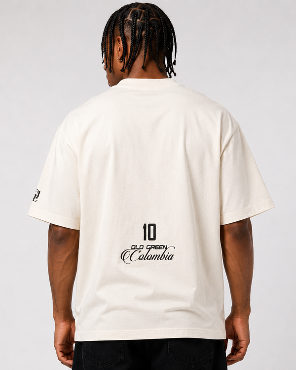 Camiseta Crudo estampada