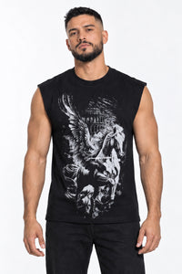 Tank Top Horse Negra