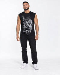 Tank Top Horse Negra