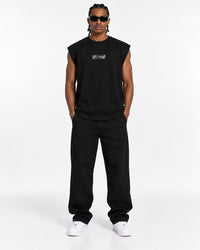 Tank Top Negro/gris