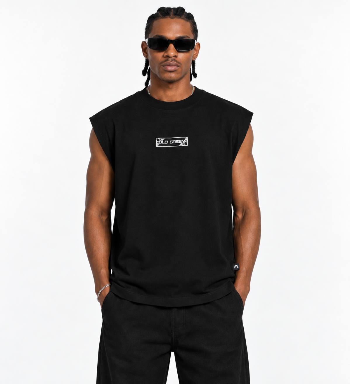 Tank Top Negro/gris