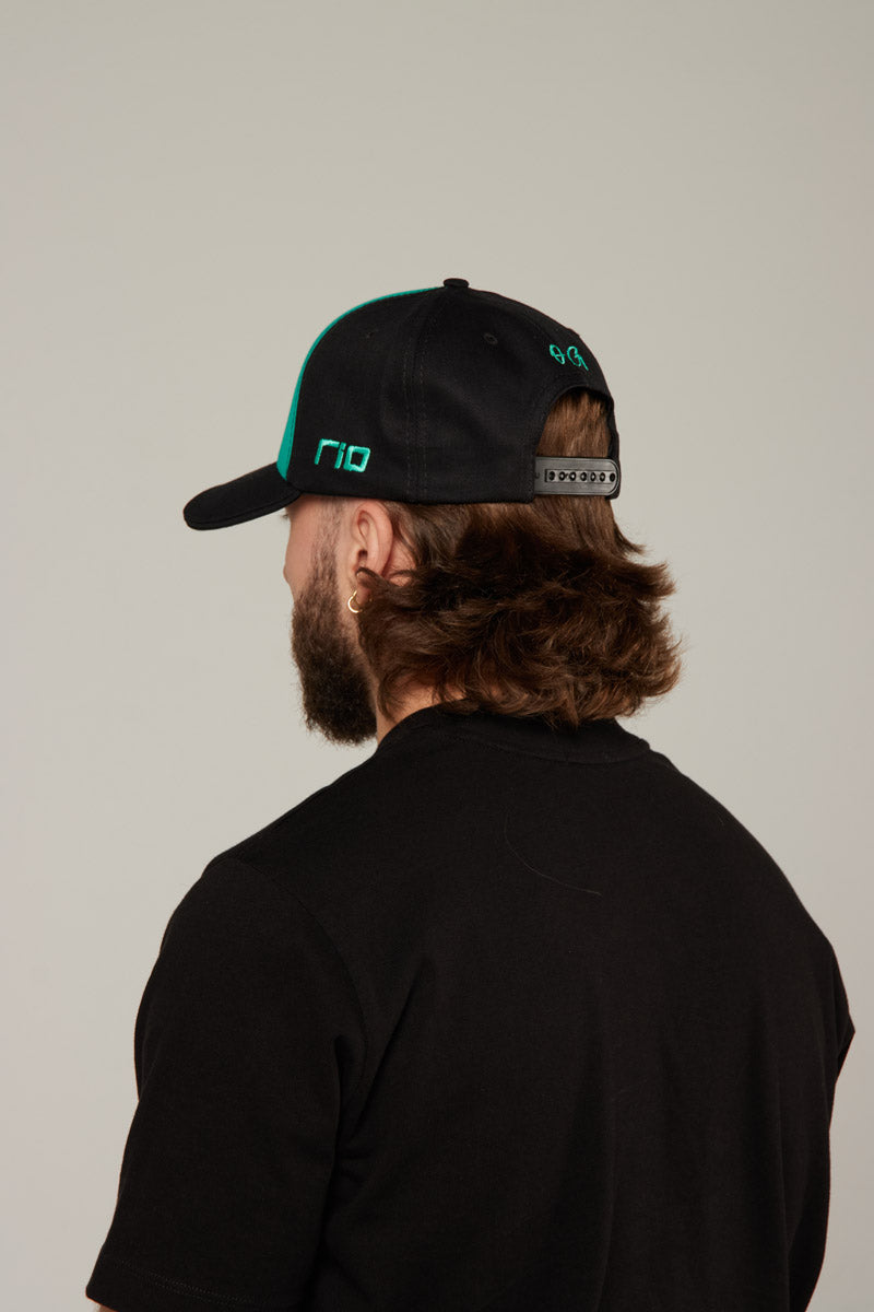 Gorra RIO Verde/negra