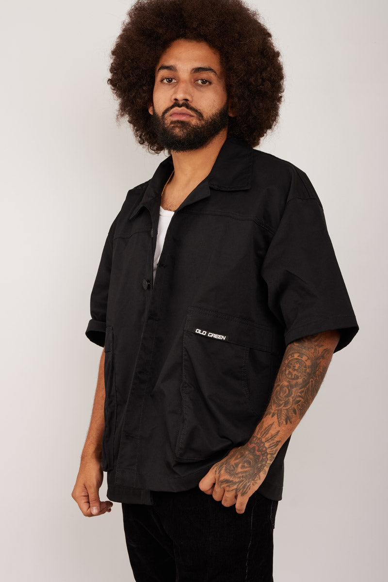 Camisa Cargo Negra