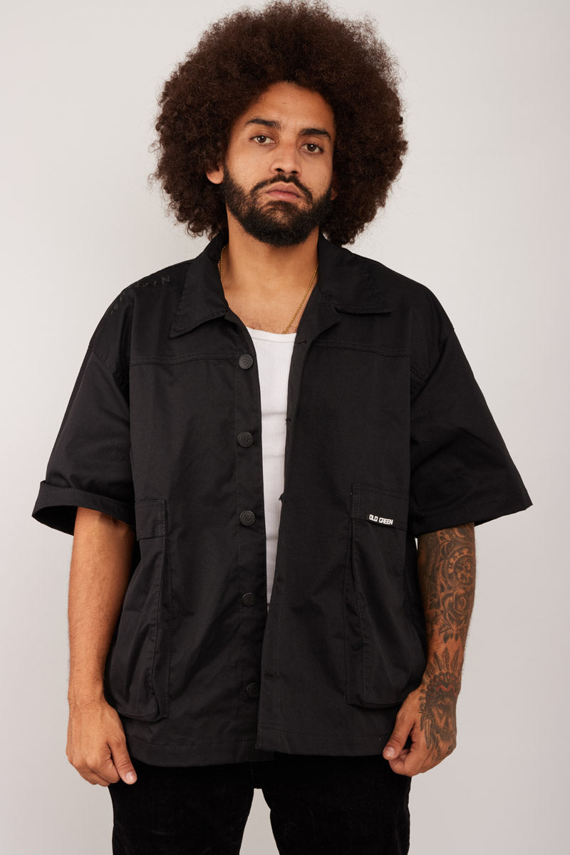 Camisa Cargo Negra